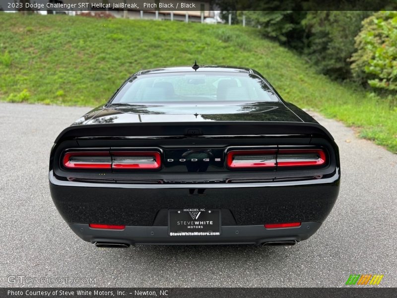 Pitch Black / Black 2023 Dodge Challenger SRT Hellcat JailBreak