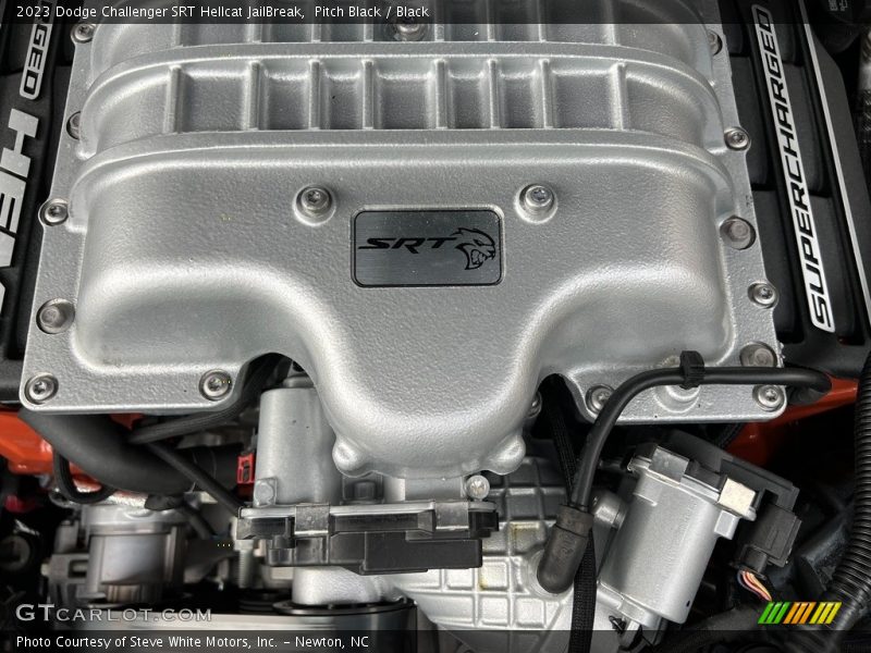 Pitch Black / Black 2023 Dodge Challenger SRT Hellcat JailBreak