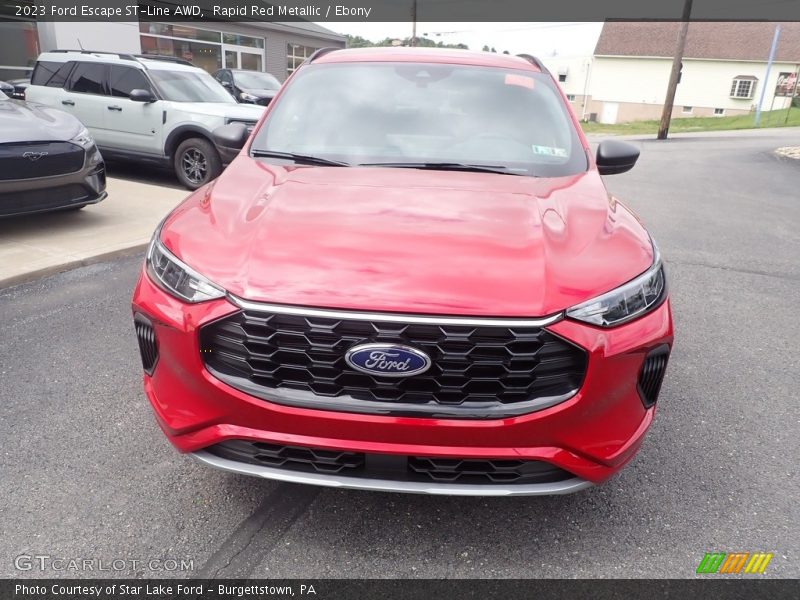 Rapid Red Metallic / Ebony 2023 Ford Escape ST-Line AWD