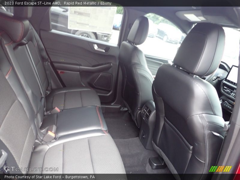 Rear Seat of 2023 Escape ST-Line AWD