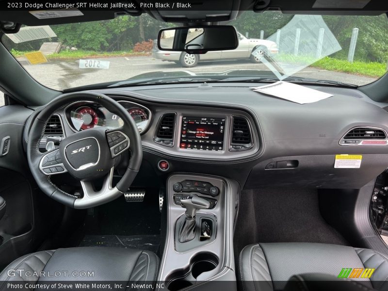 Front Seat of 2023 Challenger SRT Hellcat JailBreak
