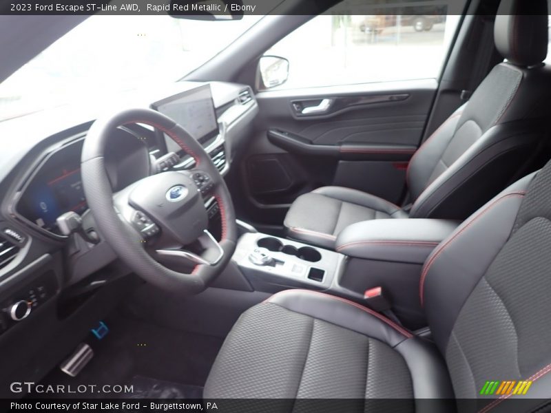 Front Seat of 2023 Escape ST-Line AWD