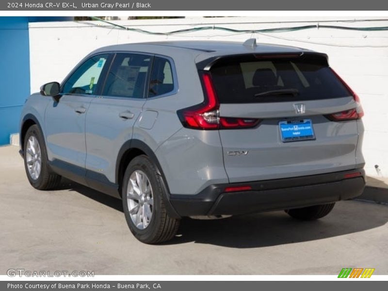 Urban Gray Pearl / Black 2024 Honda CR-V EX-L