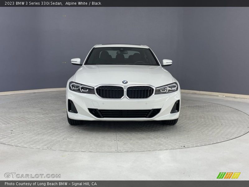 Alpine White / Black 2023 BMW 3 Series 330i Sedan