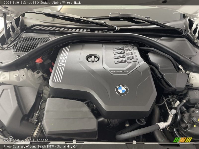 Alpine White / Black 2023 BMW 3 Series 330i Sedan
