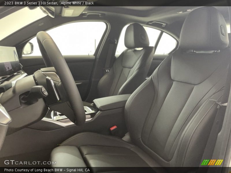 Alpine White / Black 2023 BMW 3 Series 330i Sedan