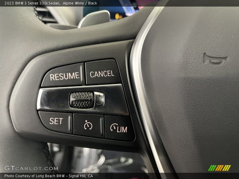 Alpine White / Black 2023 BMW 3 Series 330i Sedan