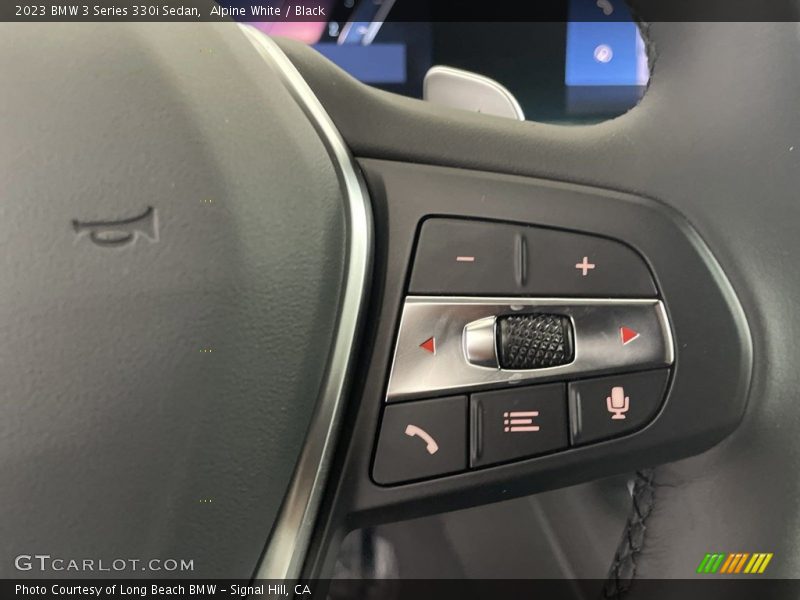 Alpine White / Black 2023 BMW 3 Series 330i Sedan