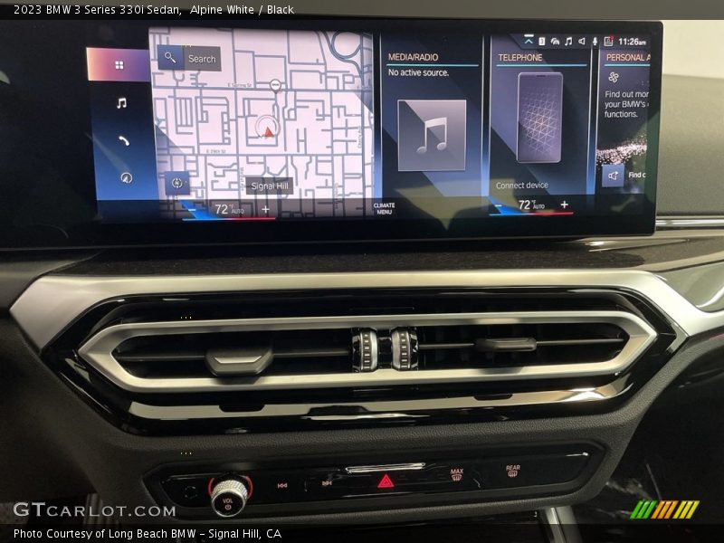 Alpine White / Black 2023 BMW 3 Series 330i Sedan