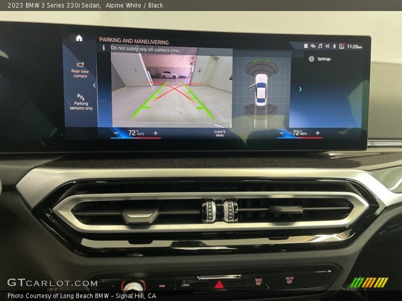 Alpine White / Black 2023 BMW 3 Series 330i Sedan
