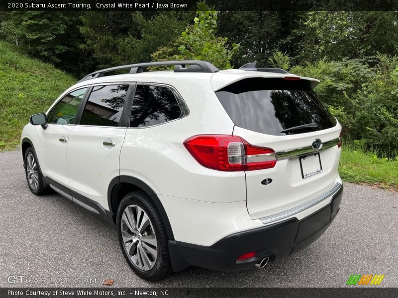 Crystal White Pearl / Java Brown 2020 Subaru Ascent Touring
