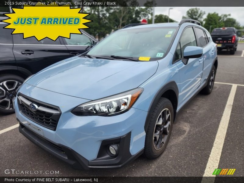 Cool Gray Khaki / Black 2019 Subaru Crosstrek 2.0i Premium