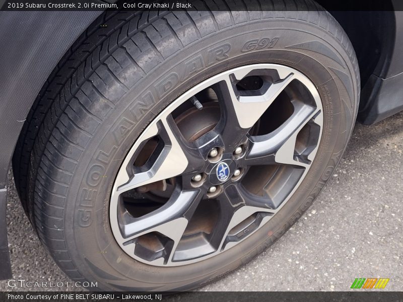 Cool Gray Khaki / Black 2019 Subaru Crosstrek 2.0i Premium