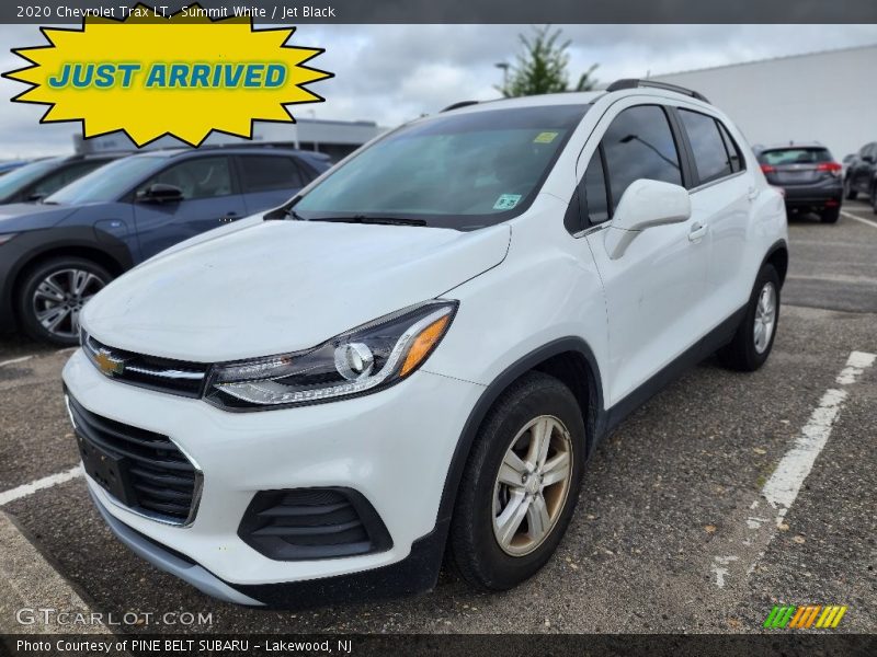Summit White / Jet Black 2020 Chevrolet Trax LT