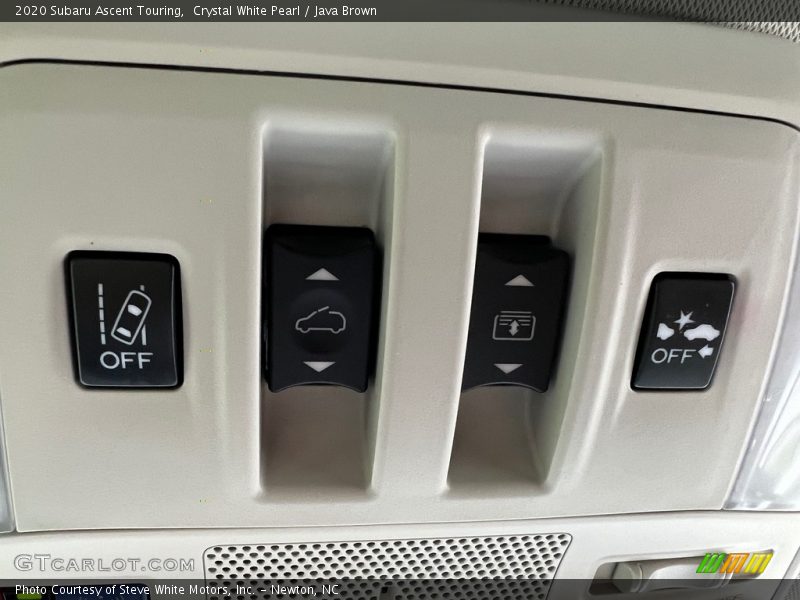Crystal White Pearl / Java Brown 2020 Subaru Ascent Touring