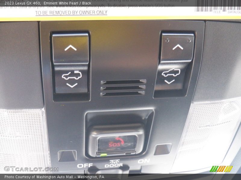 Eminent White Pearl / Black 2023 Lexus GX 460