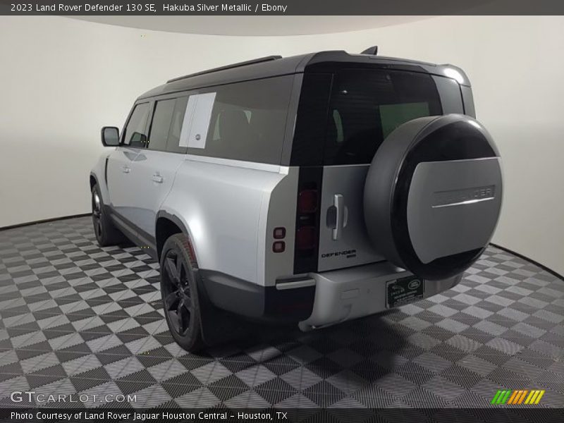 Hakuba Silver Metallic / Ebony 2023 Land Rover Defender 130 SE
