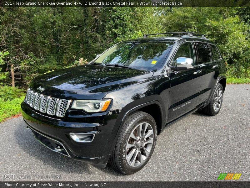 2017 Grand Cherokee Overland 4x4 Diamond Black Crystal Pearl