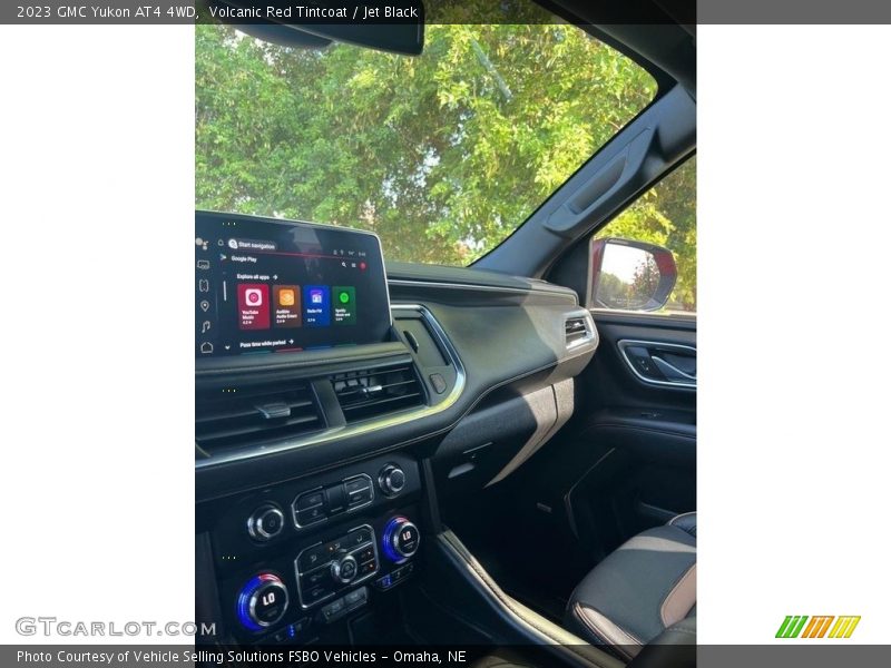 Volcanic Red Tintcoat / Jet Black 2023 GMC Yukon AT4 4WD