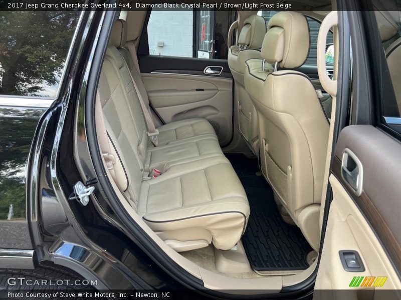 Rear Seat of 2017 Grand Cherokee Overland 4x4