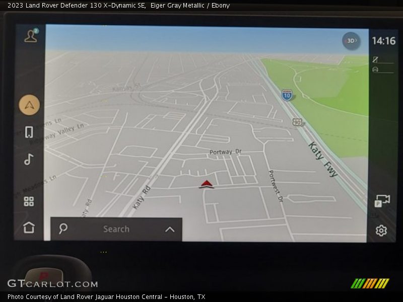 Navigation of 2023 Defender 130 X-Dynamic SE