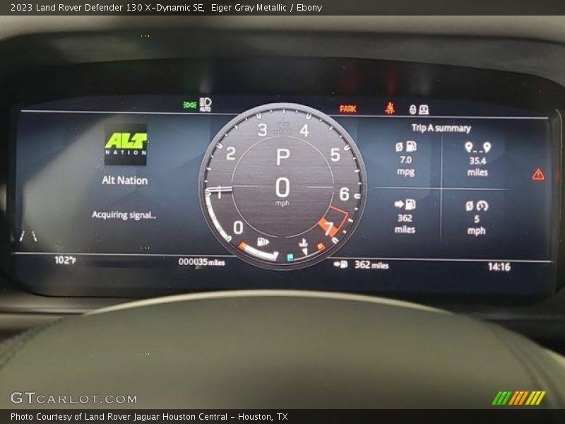  2023 Defender 130 X-Dynamic SE 130 X-Dynamic SE Gauges