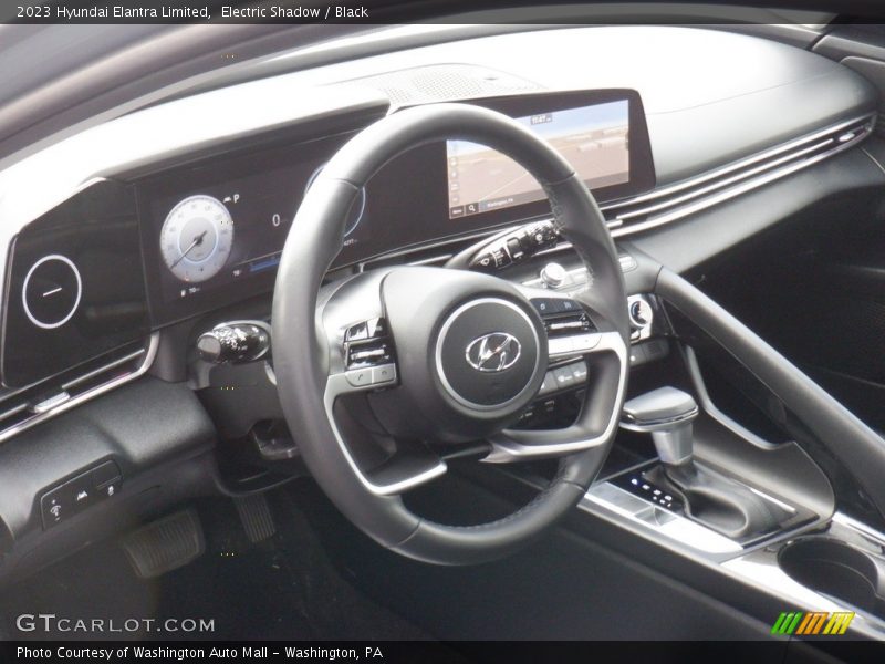 Dashboard of 2023 Elantra Limited