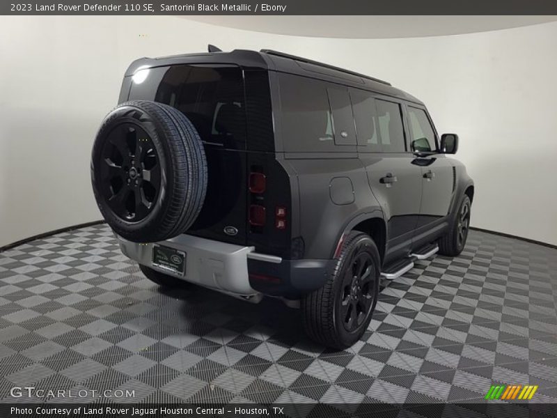Santorini Black Metallic / Ebony 2023 Land Rover Defender 110 SE