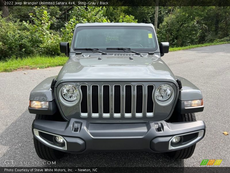 Sting-Gray / Black 2022 Jeep Wrangler Unlimited Sahara 4x4