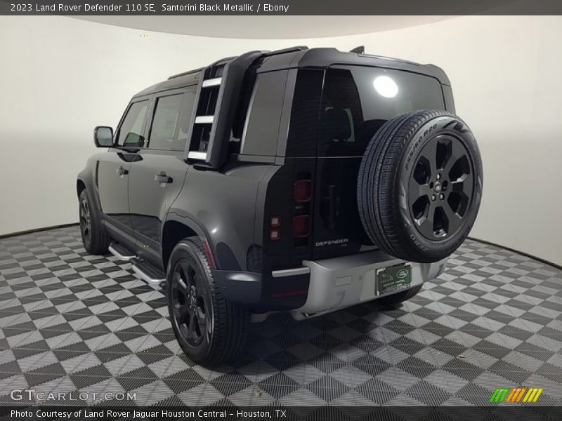 Santorini Black Metallic / Ebony 2023 Land Rover Defender 110 SE