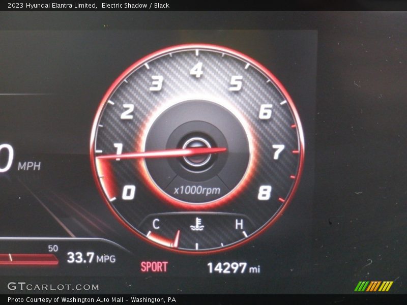 Electric Shadow / Black 2023 Hyundai Elantra Limited