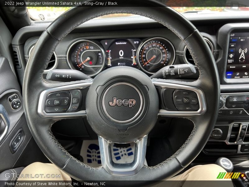  2022 Wrangler Unlimited Sahara 4x4 Steering Wheel