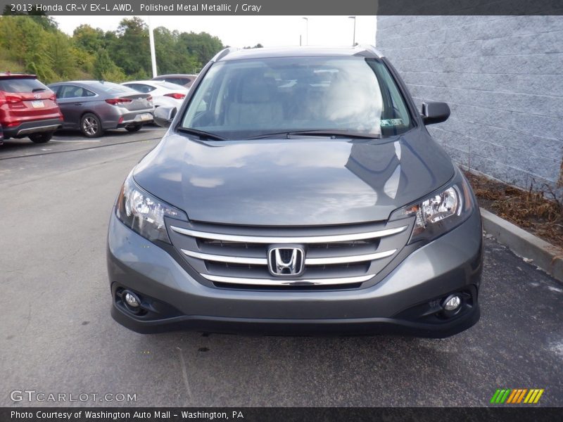 Polished Metal Metallic / Gray 2013 Honda CR-V EX-L AWD