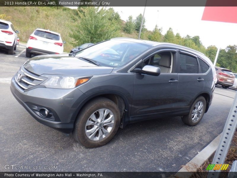 Polished Metal Metallic / Gray 2013 Honda CR-V EX-L AWD