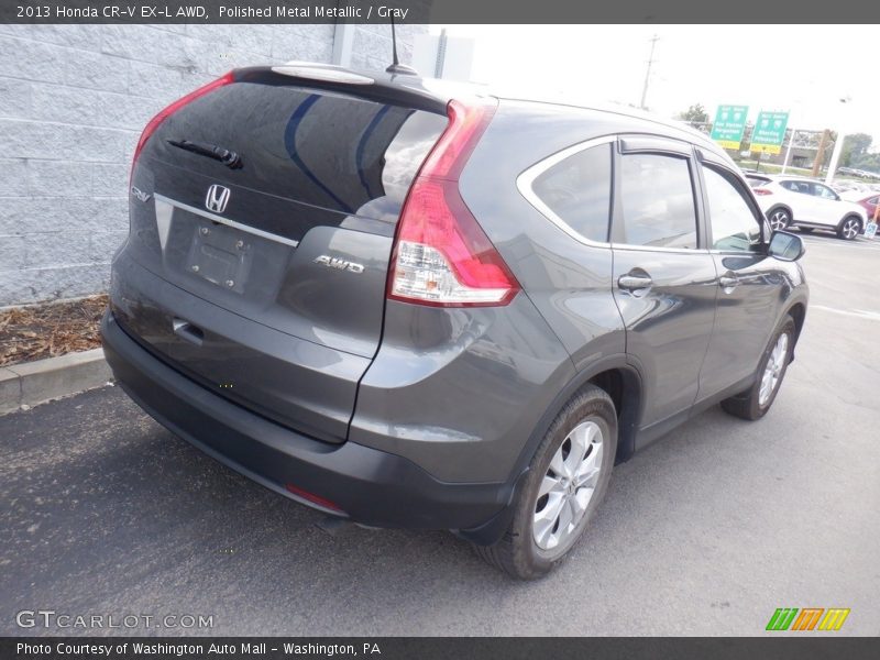 Polished Metal Metallic / Gray 2013 Honda CR-V EX-L AWD