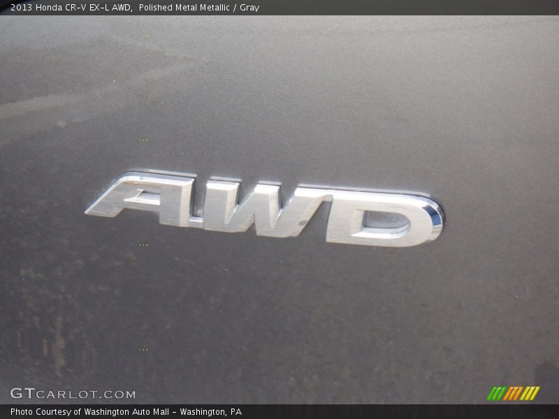 Polished Metal Metallic / Gray 2013 Honda CR-V EX-L AWD