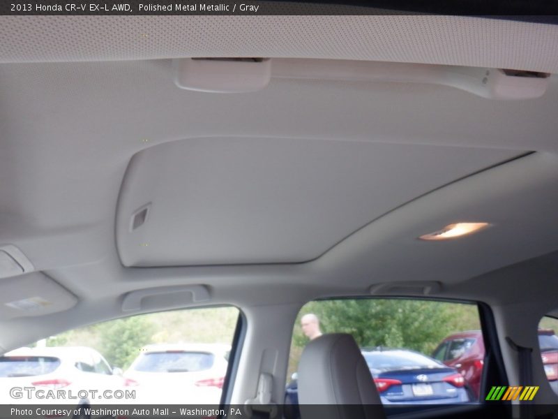 Polished Metal Metallic / Gray 2013 Honda CR-V EX-L AWD