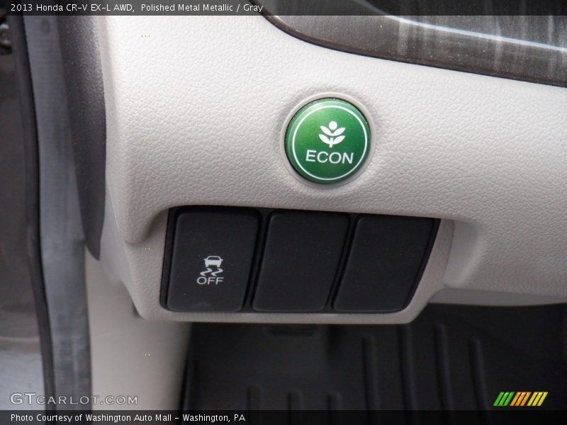 Polished Metal Metallic / Gray 2013 Honda CR-V EX-L AWD