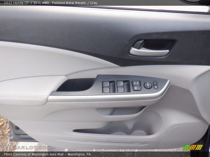 Polished Metal Metallic / Gray 2013 Honda CR-V EX-L AWD