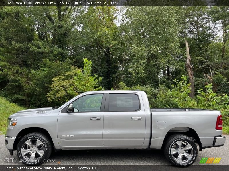  2024 1500 Laramie Crew Cab 4x4 Billet Silver Metallic