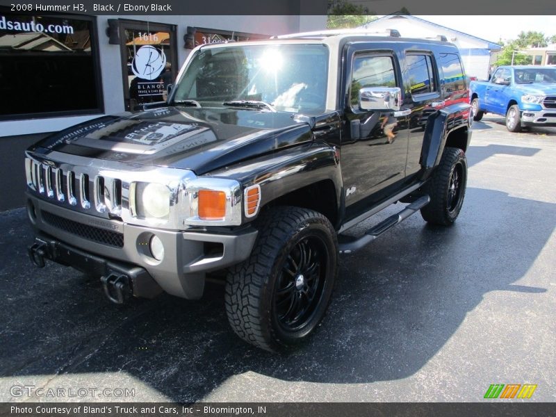 Black / Ebony Black 2008 Hummer H3
