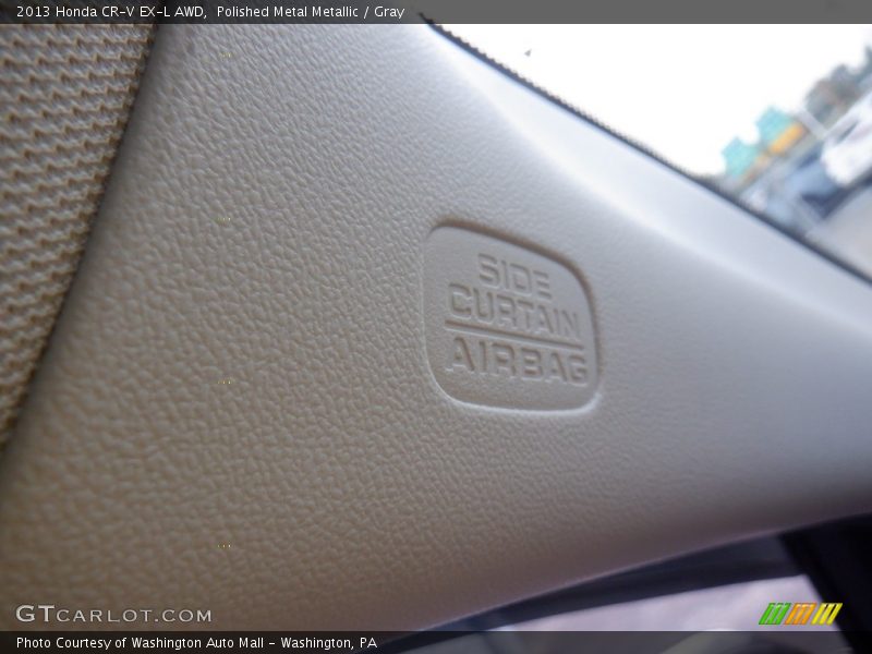 Polished Metal Metallic / Gray 2013 Honda CR-V EX-L AWD