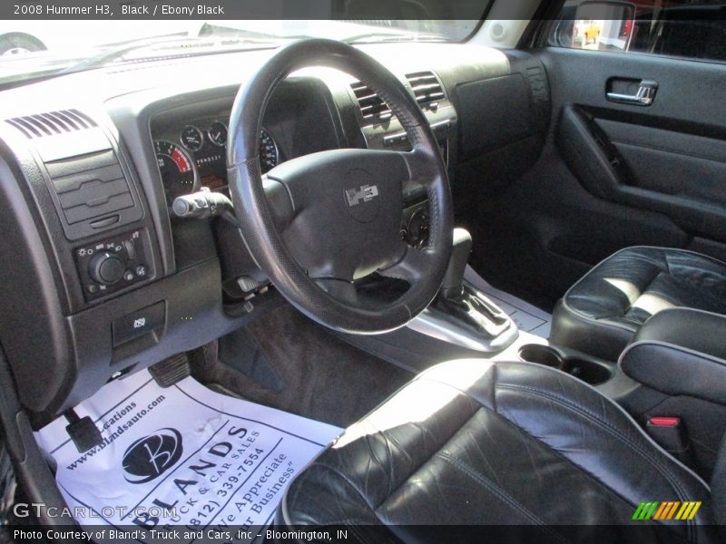 Black / Ebony Black 2008 Hummer H3