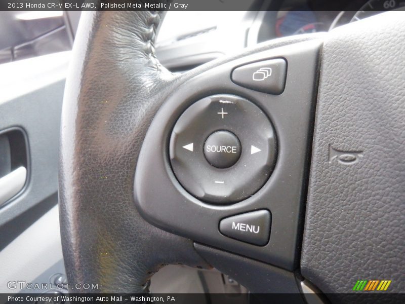 Polished Metal Metallic / Gray 2013 Honda CR-V EX-L AWD