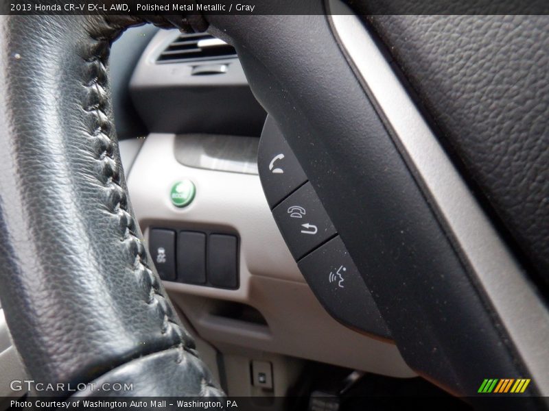 Polished Metal Metallic / Gray 2013 Honda CR-V EX-L AWD