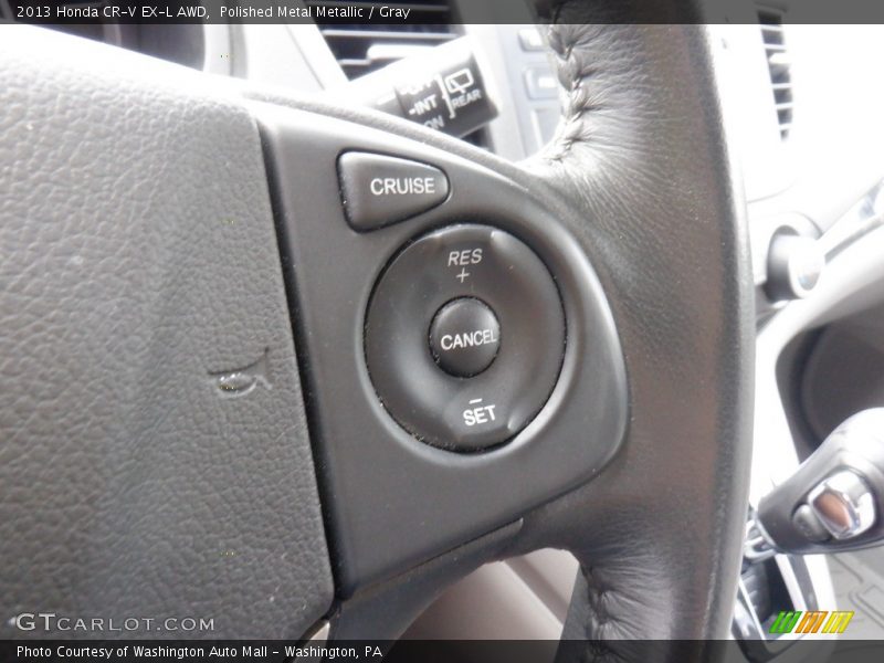 Polished Metal Metallic / Gray 2013 Honda CR-V EX-L AWD
