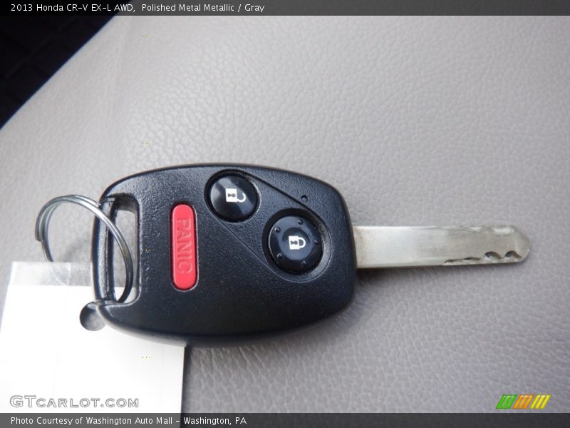 Polished Metal Metallic / Gray 2013 Honda CR-V EX-L AWD