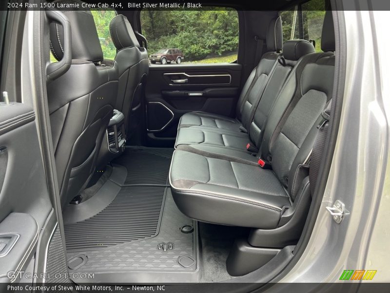 Rear Seat of 2024 1500 Laramie Crew Cab 4x4