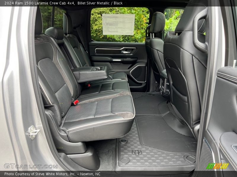 Rear Seat of 2024 1500 Laramie Crew Cab 4x4