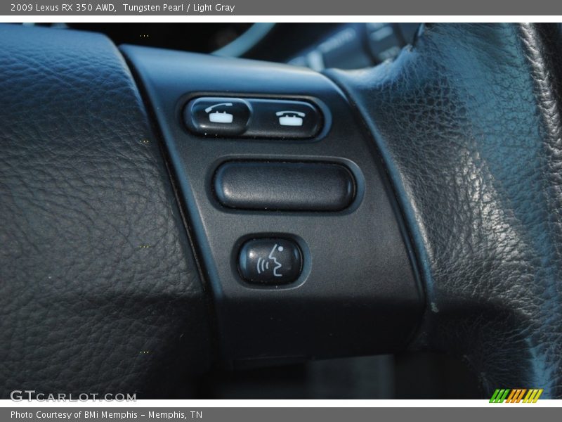 Tungsten Pearl / Light Gray 2009 Lexus RX 350 AWD